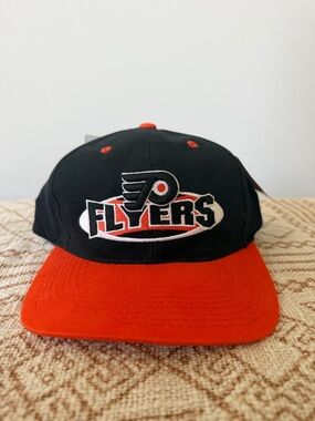 NHL Philadelphia Black and Orange Team Hat